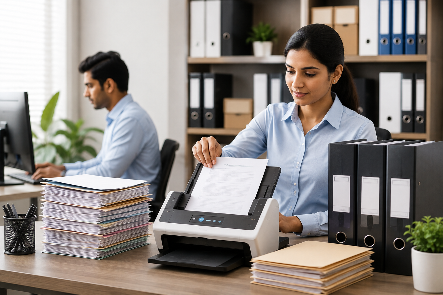 Business document management and organisation system
