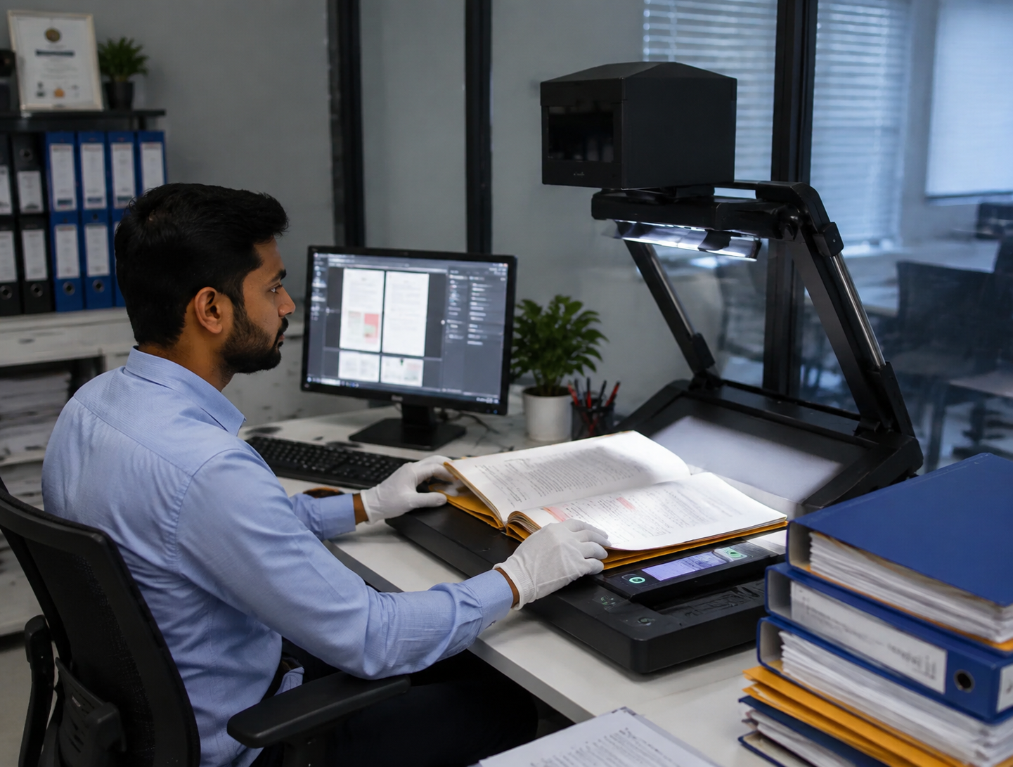 Modern business document management and digital archiving solutions