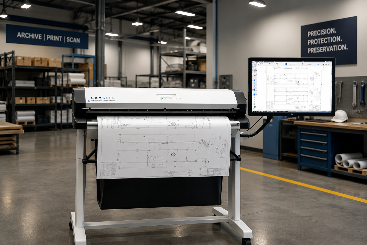 Large Format Scanning Services in Siliguri
