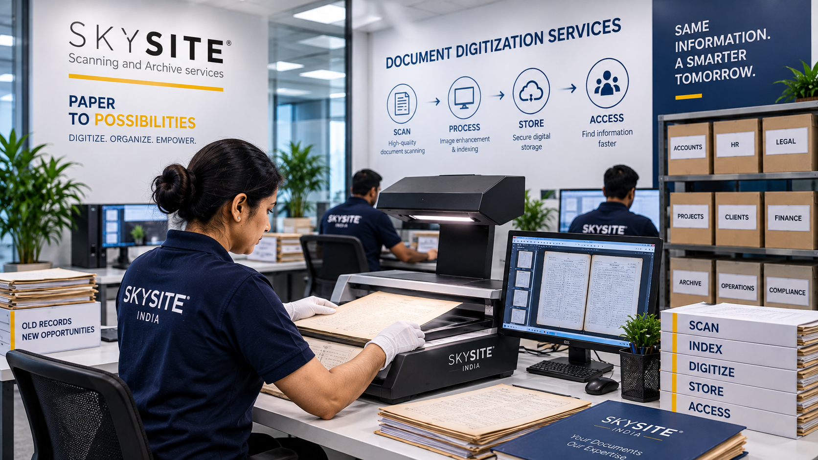 Document Digitisation Services in Asansol West Bengal