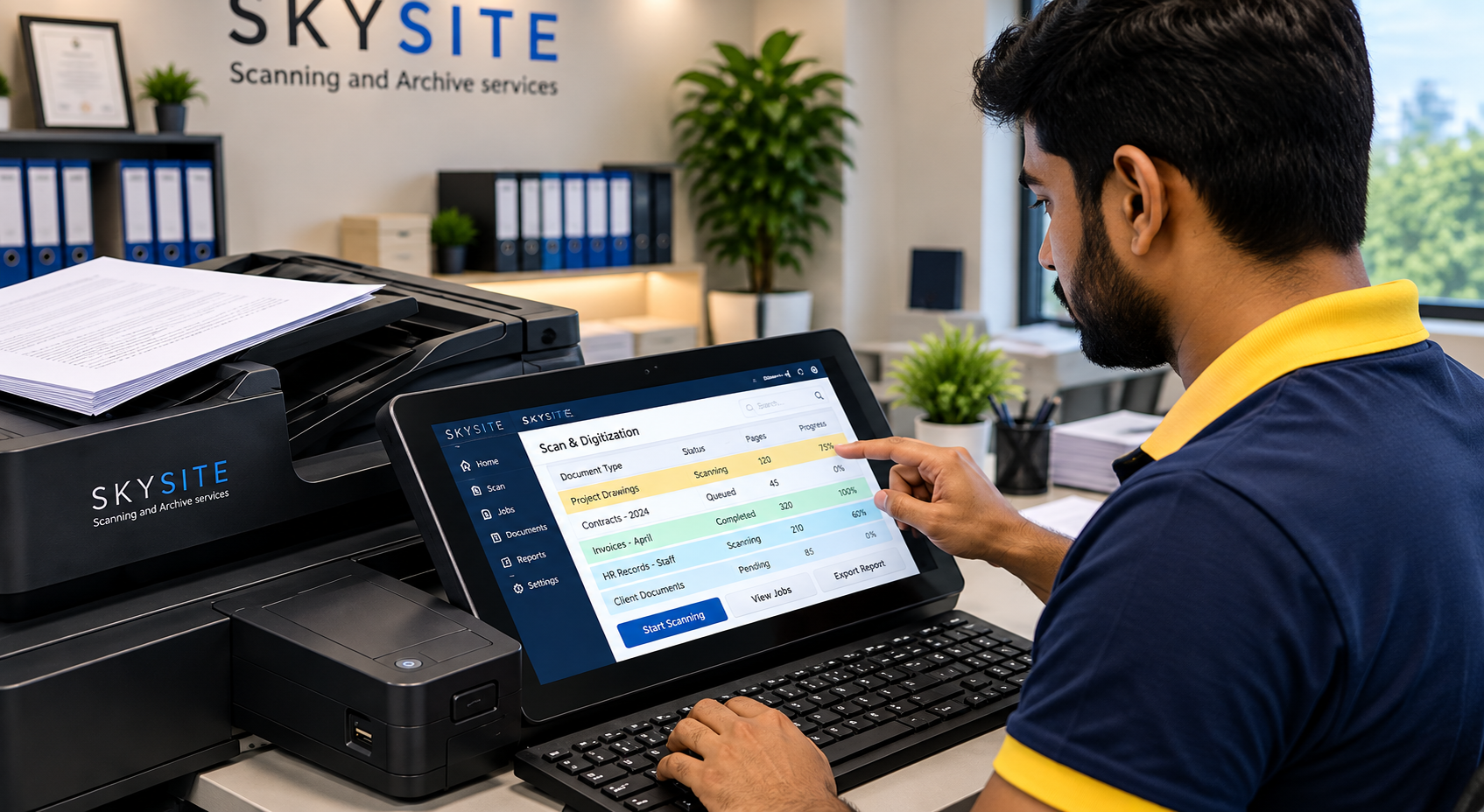 Document-Scanning-Workspace-at-SKYSITE-Bhubaneswar-Built-for-High-Volume-Scanning