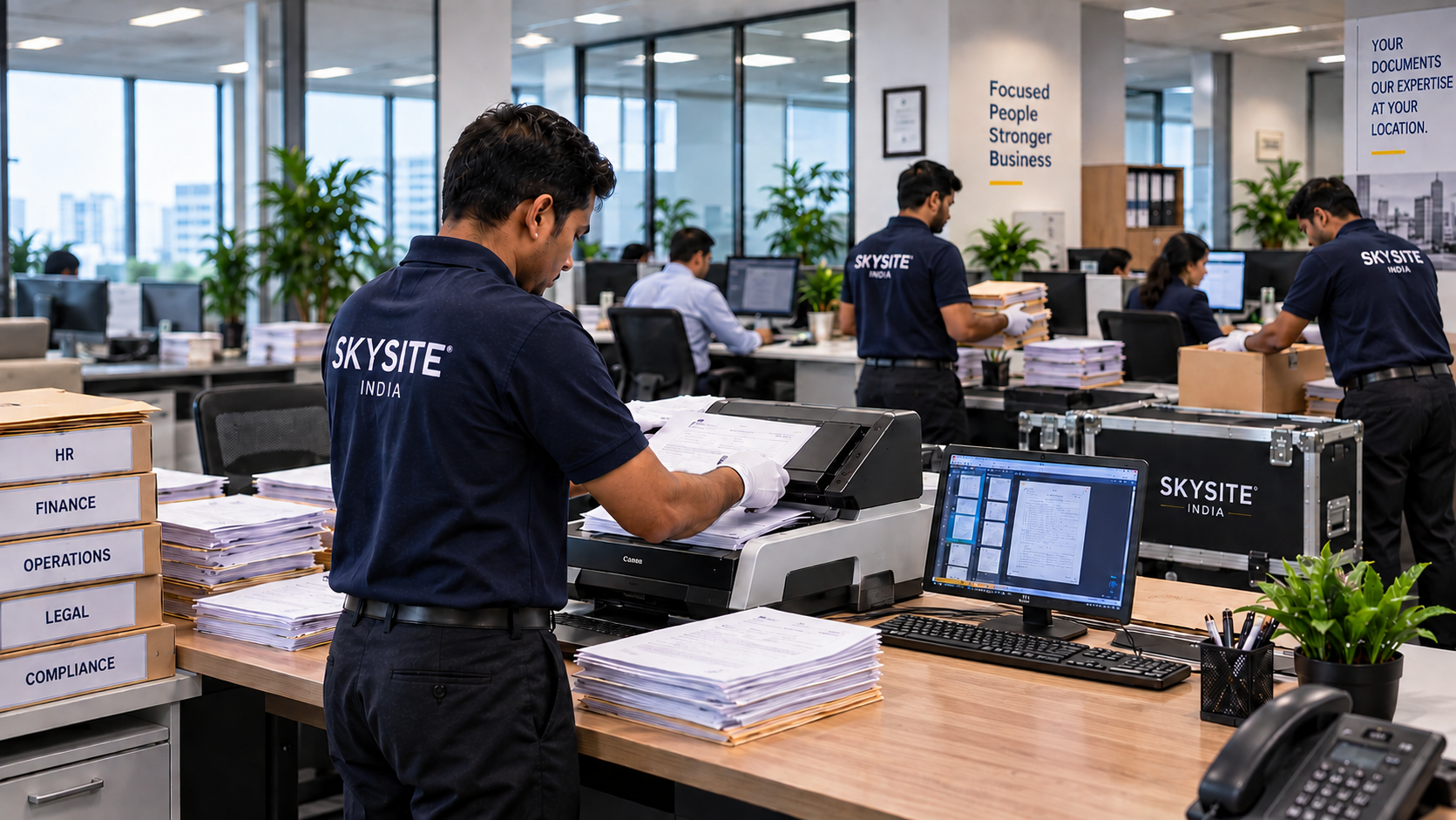 Onsite Document Scanning Services