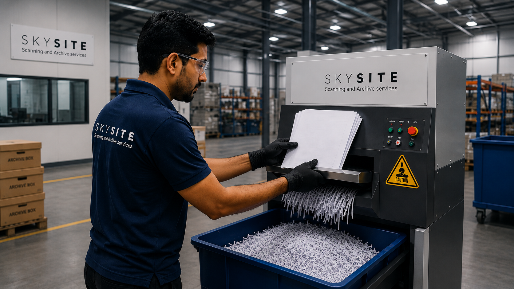 Secure Document Shredding & Disposal Services